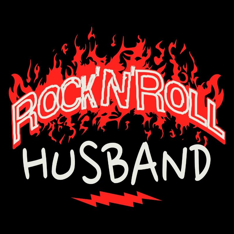Ehemann Rock N Roll Ehemann Rock Fan Man