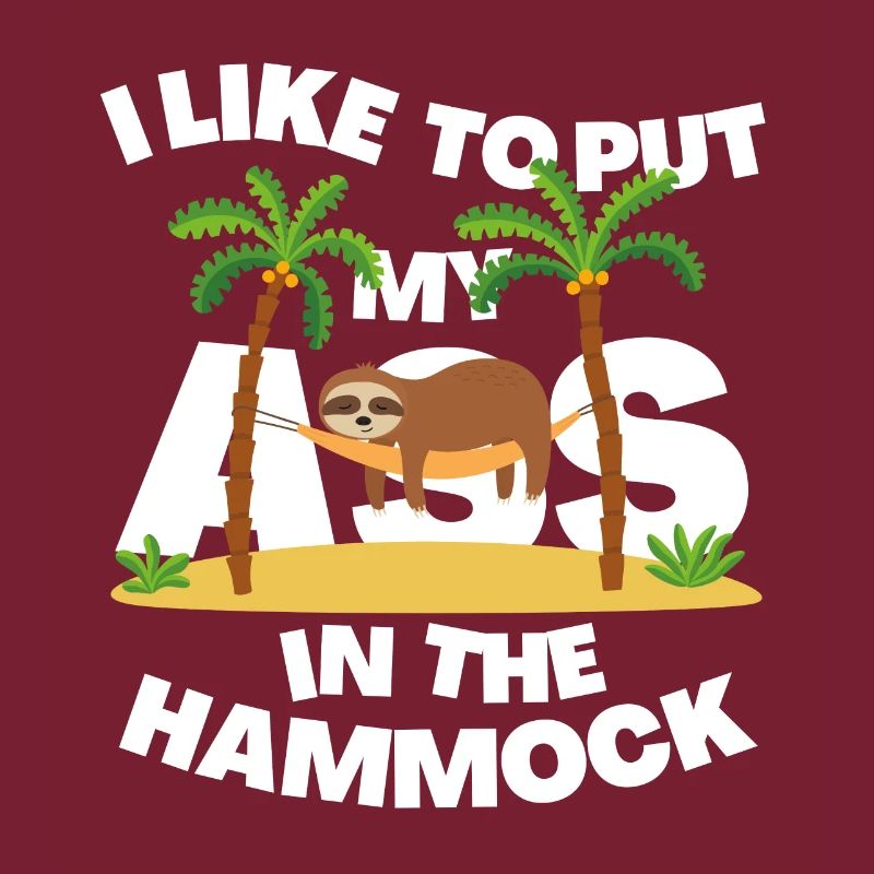 J’AIME METTRE MON CUL DANS UN HAMAC