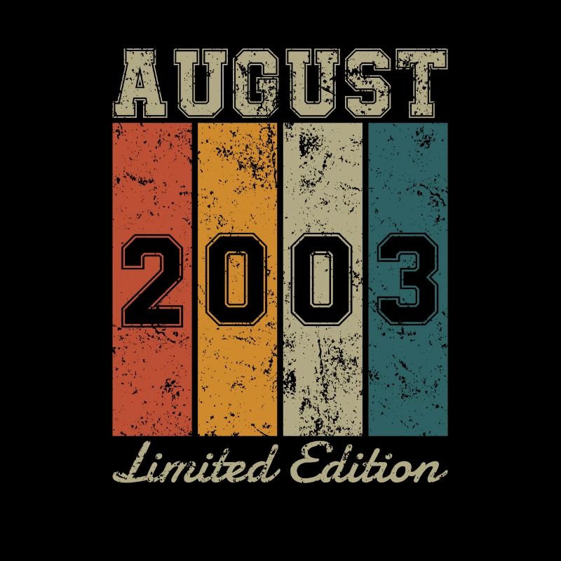 Date de naissance : Août 2003 - Edition Limitée Rétro