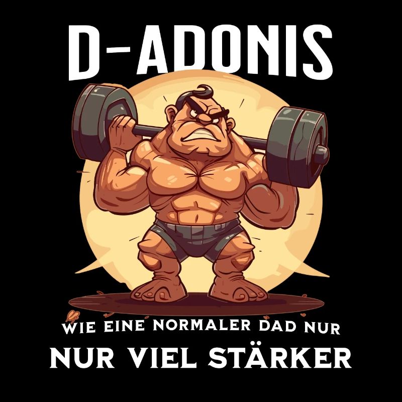 D-Adonis Lustiges Papa Geschenk Vatertag
