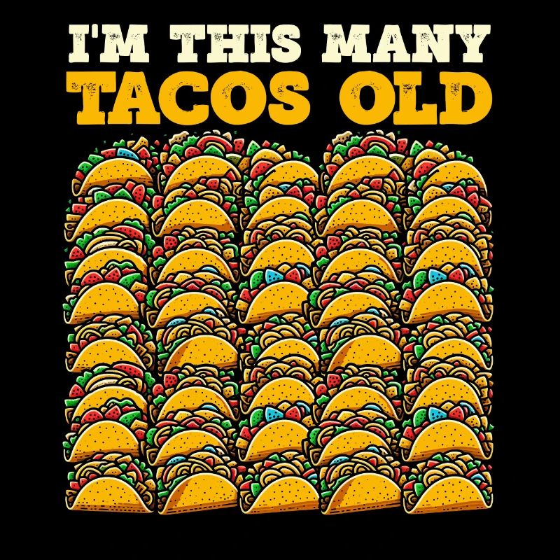 40. Geburtstag Geschenkidee Vierzig Tacos Lustig