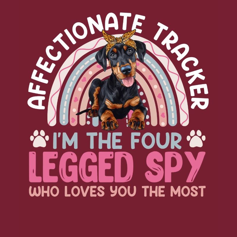 Doberman Hund AFFECTIONATE TRACKER FOUR LEGGED