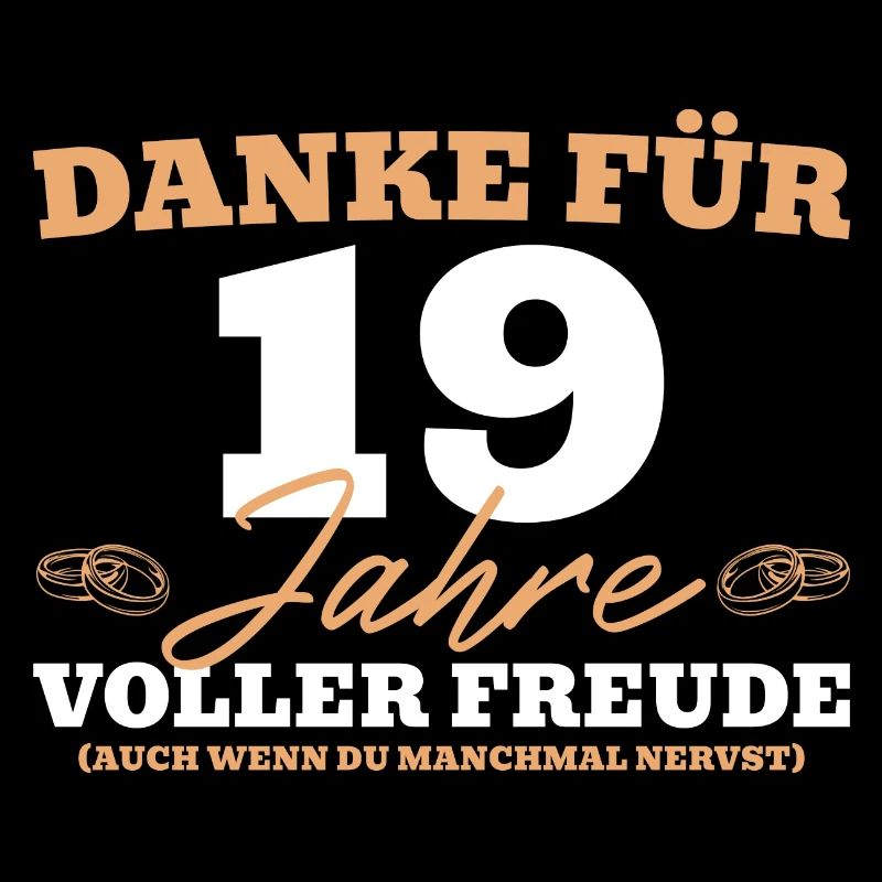 19. Hochzeitstag Mann Perlmutthochzeit