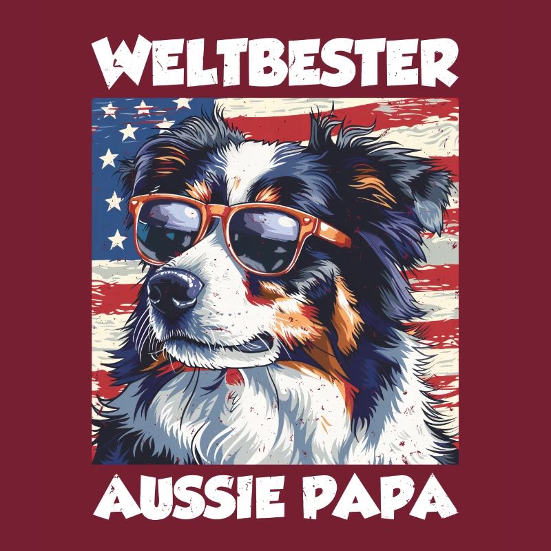 Australian Shepherd WORLD'S BEST AUSSIE DAD