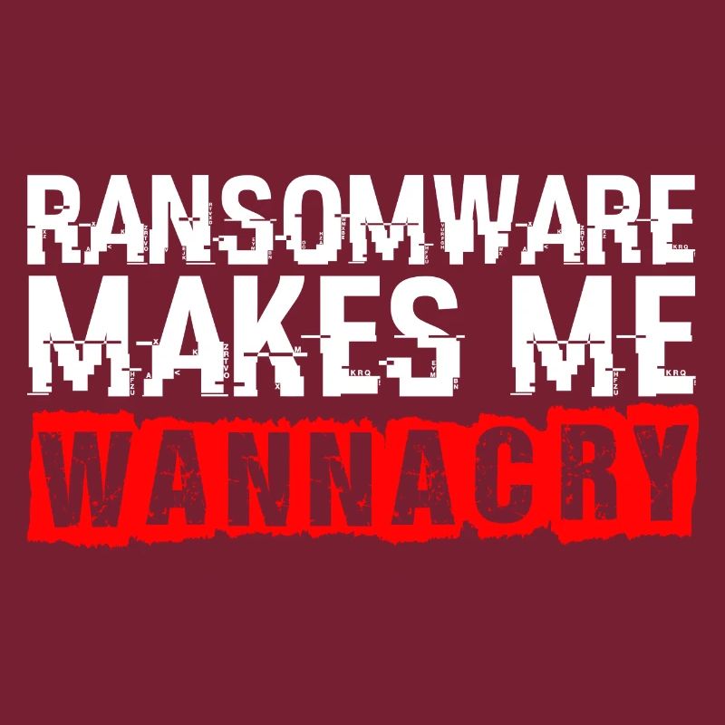 Ransomware lässt mich weinen Hacker Code Hacker