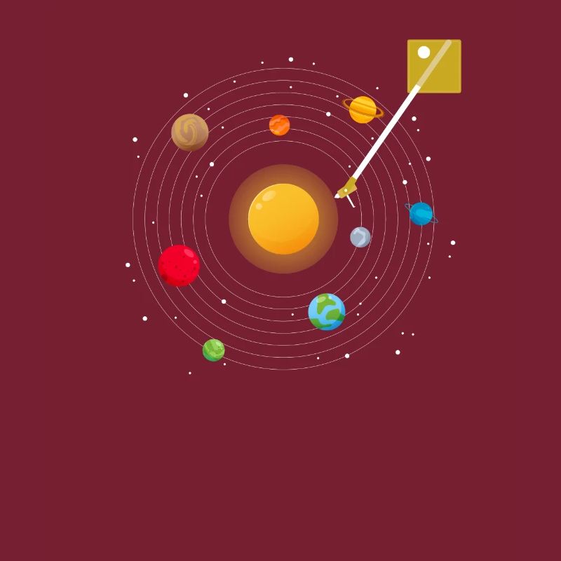 Table de mixage du système solaire Loop EDM Techno