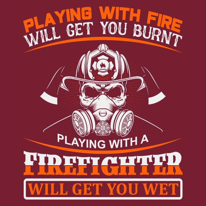 Firefighter Fire Axe Volunteer Fire Brigade