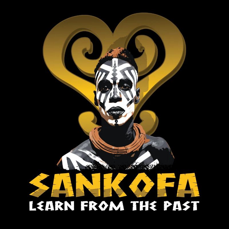 "Sankofa learning from the past" Adinkra