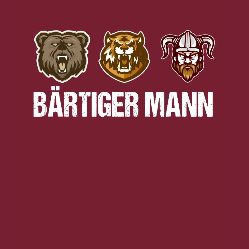 Bärtiger Mann Bart Bartträger Bärte Vollbart