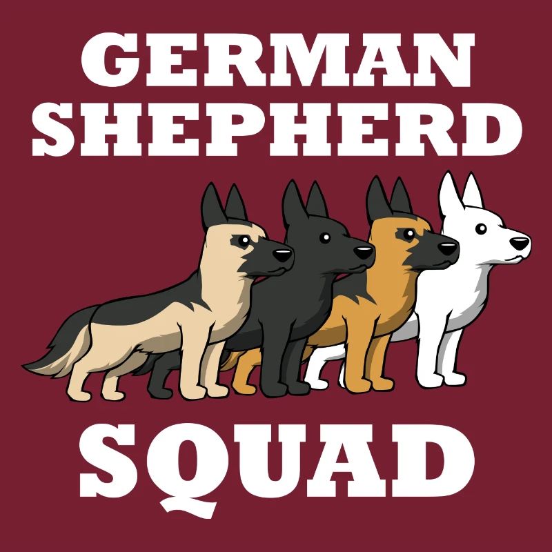 Team Schäferhund Spruch Squad Hund