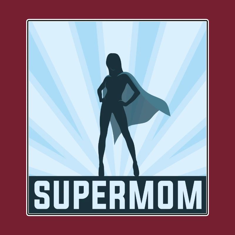 Supermom Mutterschaft Super Mama Mutter Superheld