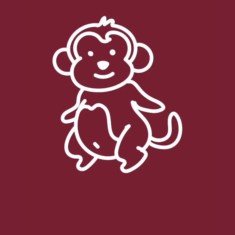 Affe Äffchen Süß Niedlich Geschenk Geschenkidee