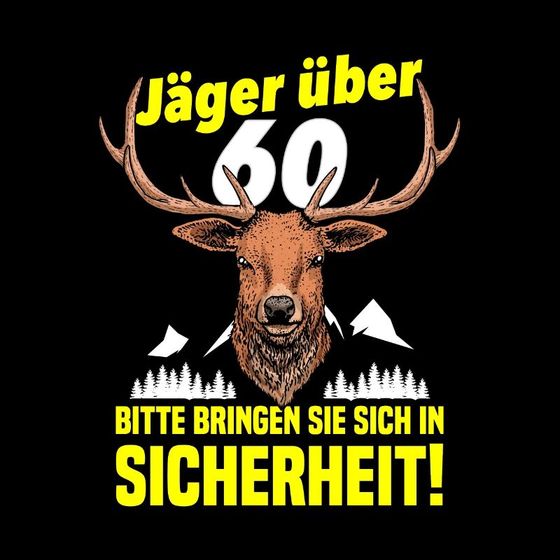 Jäger 60. Geburtstag Jagd Geschenk