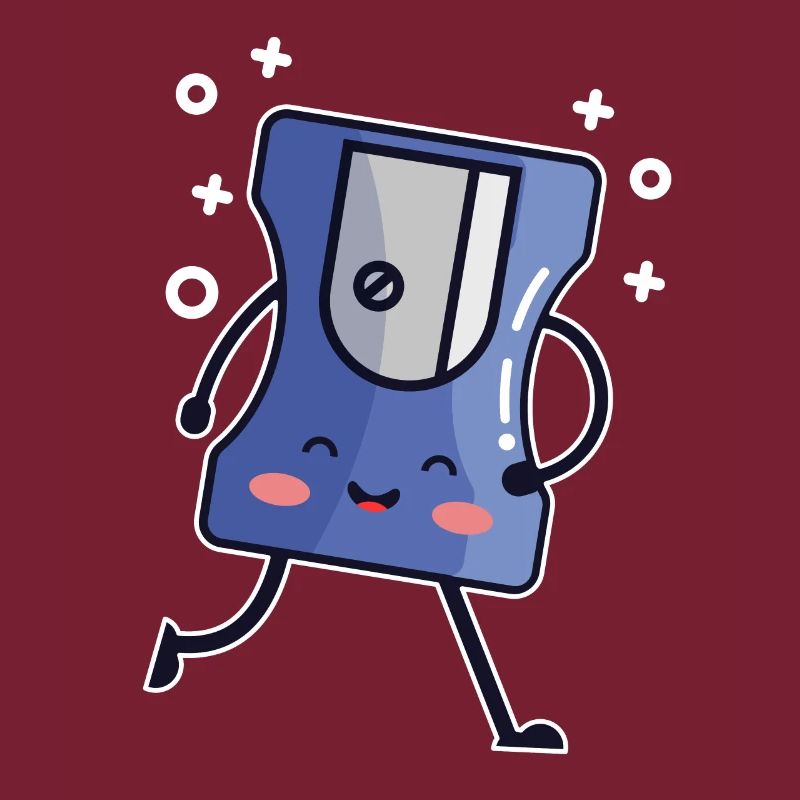 Taille-crayon mignon taille-crayon écolier