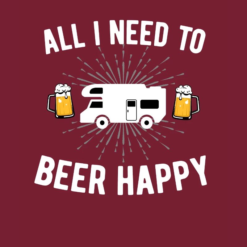 Camping camper camper beer