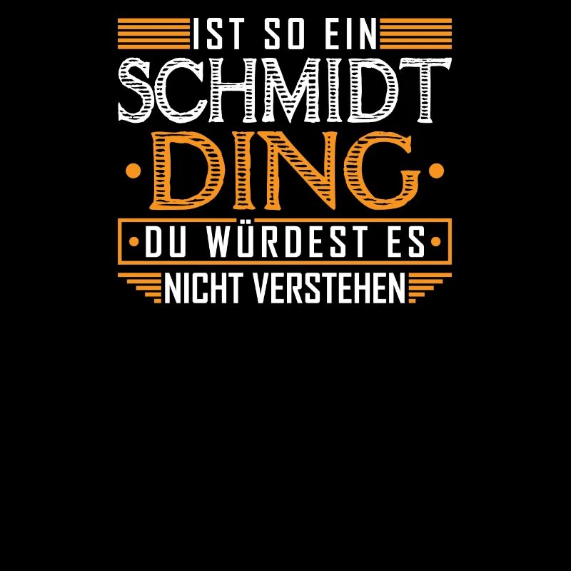 Familien Name Schmidt Geschenkidee