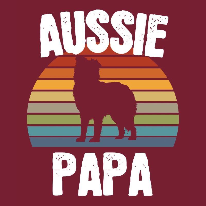 Aussie Papa Australian Shepherd gift