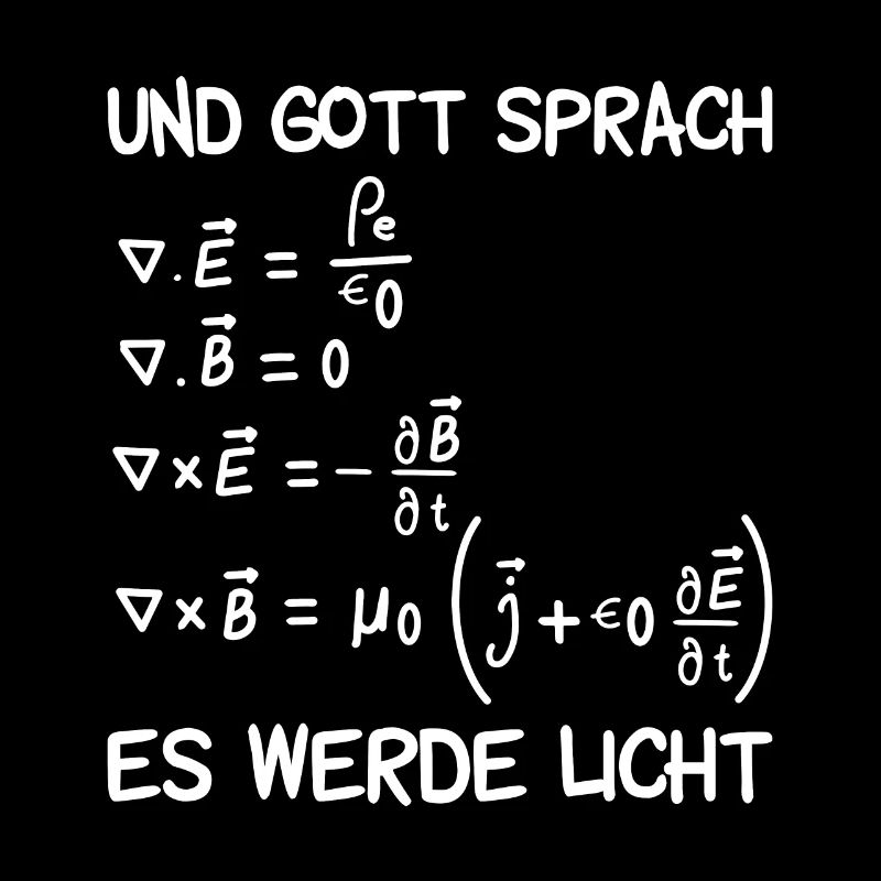 Maxwell Gleichungen Physik Geschenk Elektroniker