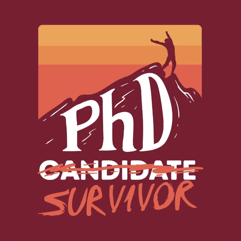 PhD Candidate Survivor Doktortitel Promotion