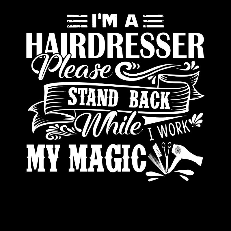 Friseur Ich bin ein Friseur