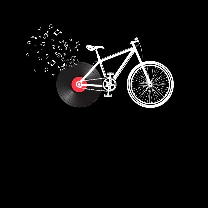 Fahrrad Vinyl Schallplatte