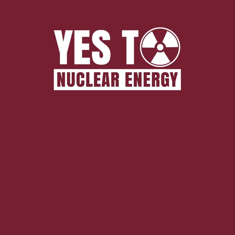 Ja zu Atomkraft Kernkraft Nuklear Atom