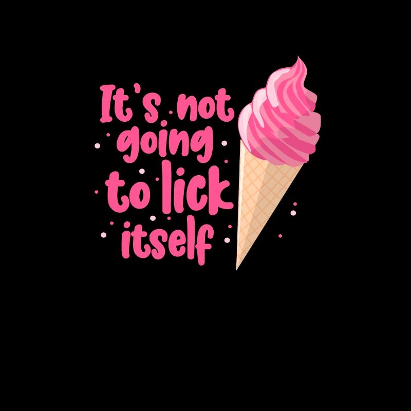Nice funny ice cream design « It’s not going to