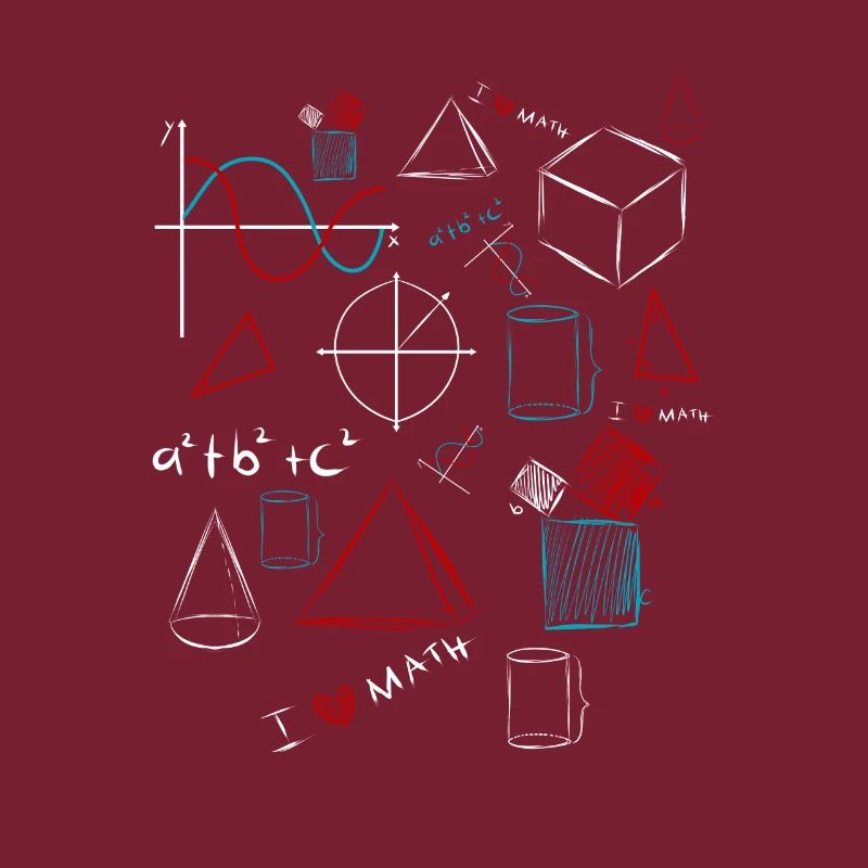 I Love Math - Formule mathématicienne et professeur de mathématiques
