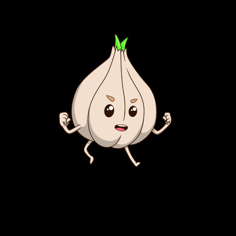 Comic Knoblauch