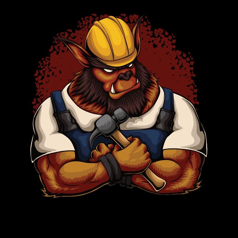 Construction worker Bär