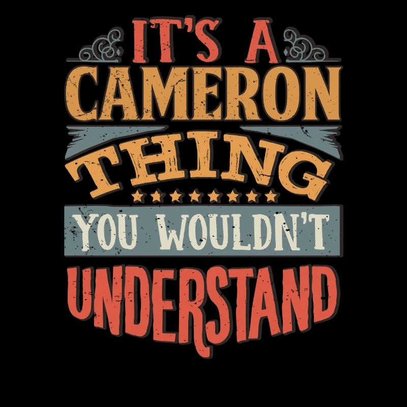C’est une chose de Cameron que vous ne comprendriez pas -
