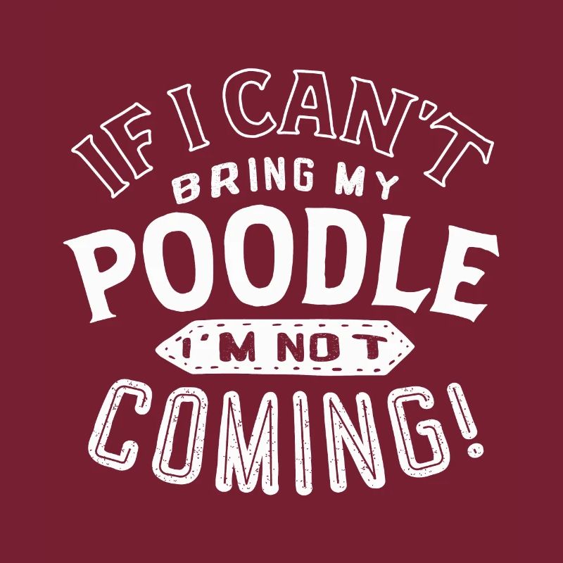 Poodle Design for a Poodle Lovers