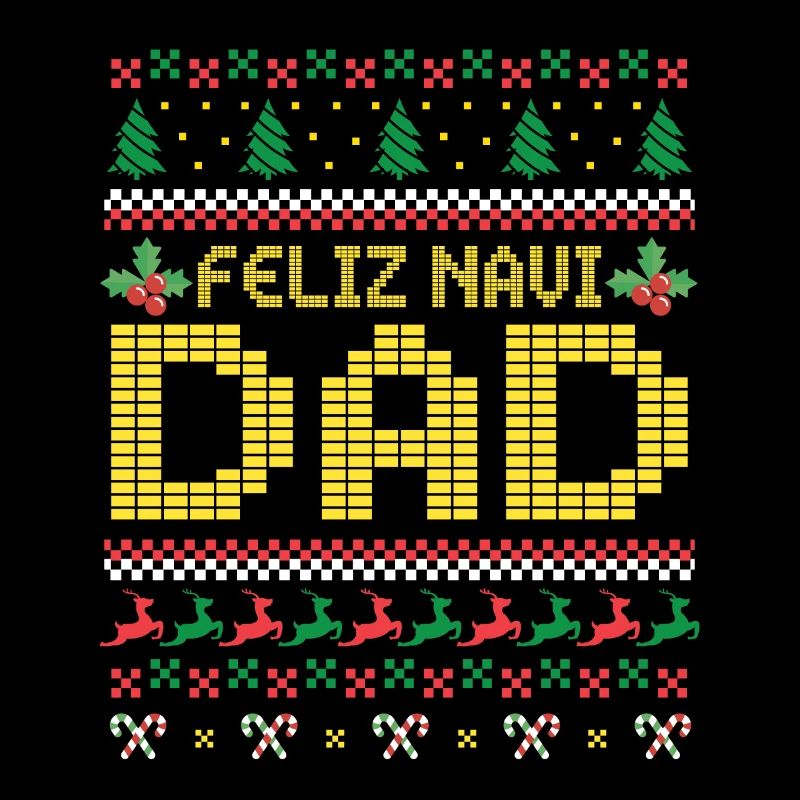 Noël Feliz NaviDad Costume de Pull de Noël Laid