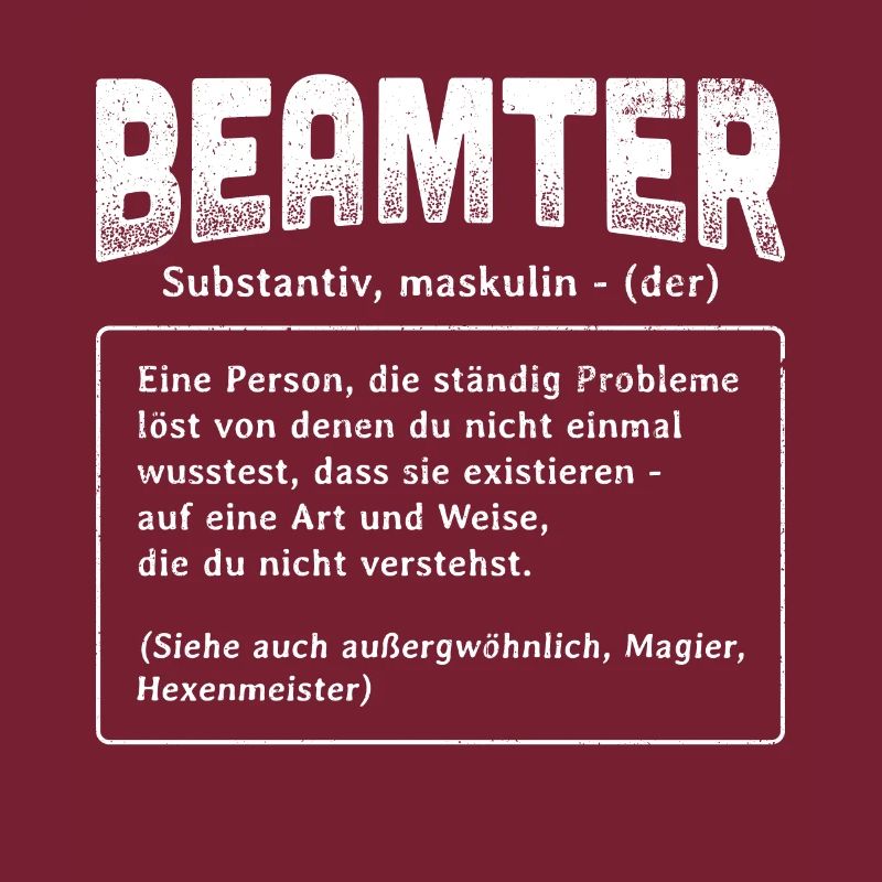 Beamter Definition - Beamter Kaffee Design Geschen