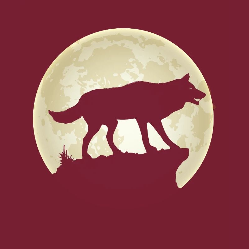 Full Moon Wolf Pack Wolf Pack