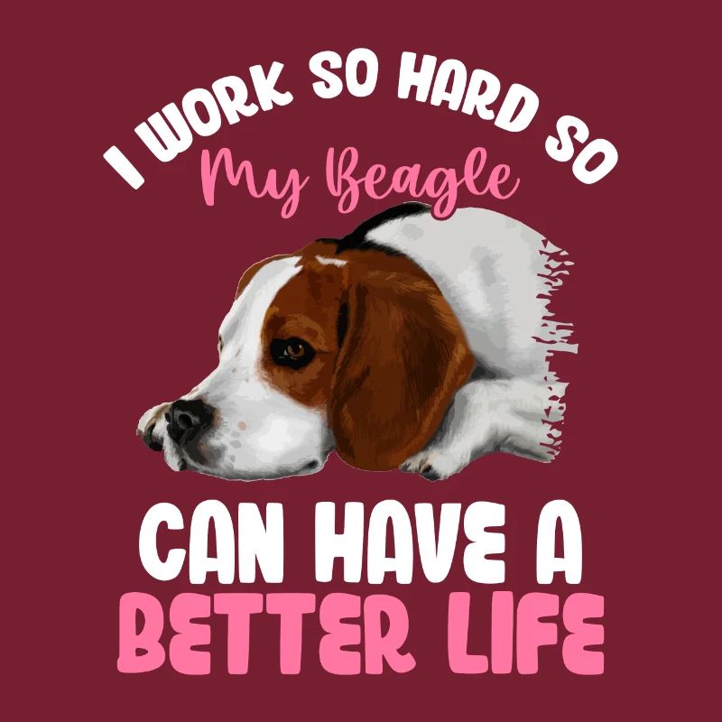Work so hard for my beagle funny