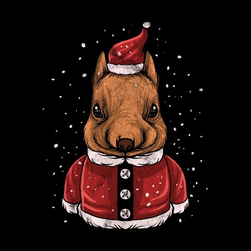 Noël Ugly Noël Noël Écureuil