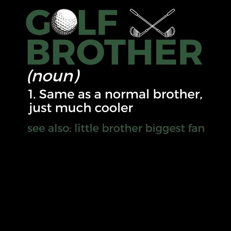 Golf Spieler Spruch Geschenkidee