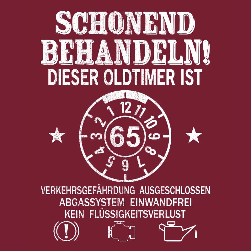 Schonend Behandeln Oldtimer Ist 65 Jahre 65.
