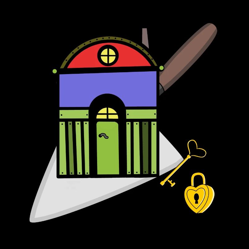 Maçon truelle artisan maison constructeur construction