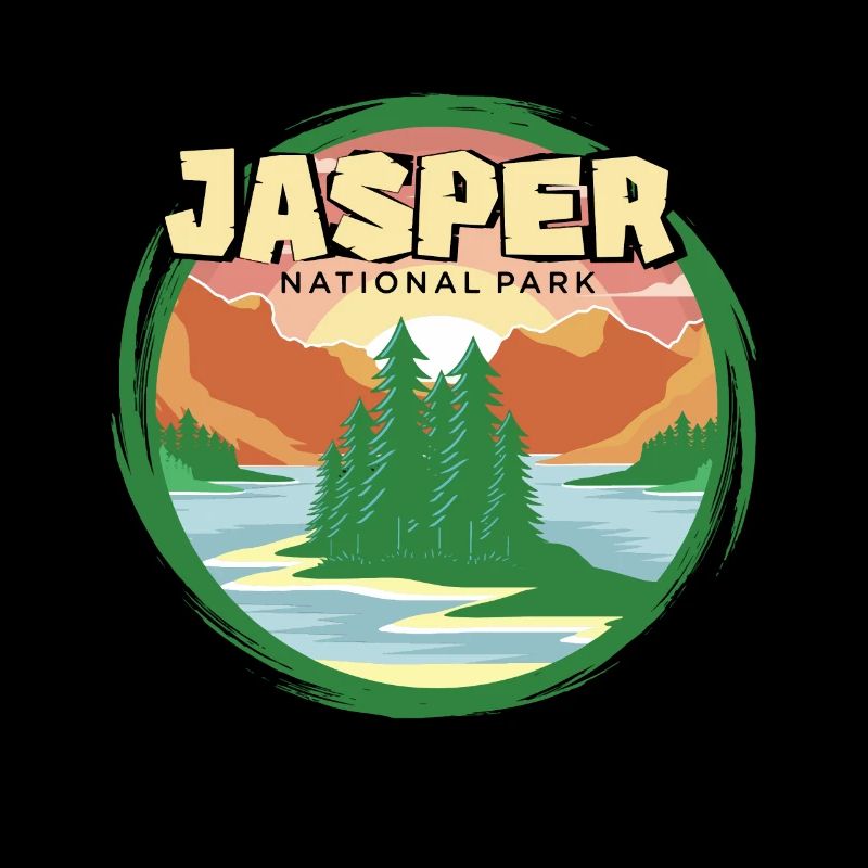 Jasper Canada Alberta Souvenir Campin