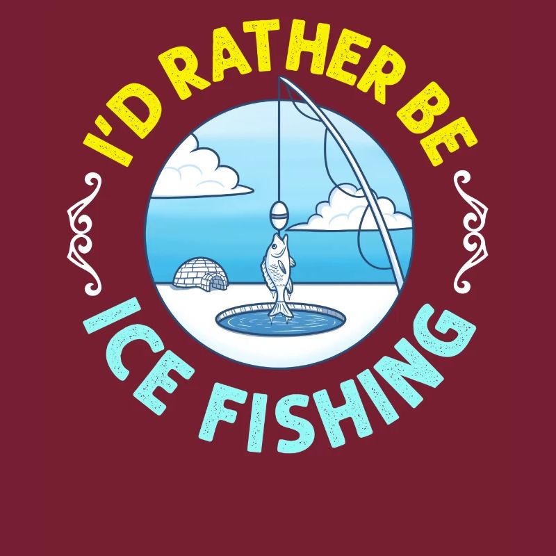 Eisfischen Fischer Eislöcher Eisbohrer Eis Fischen