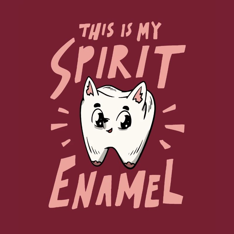 Tooth enamel dental technician