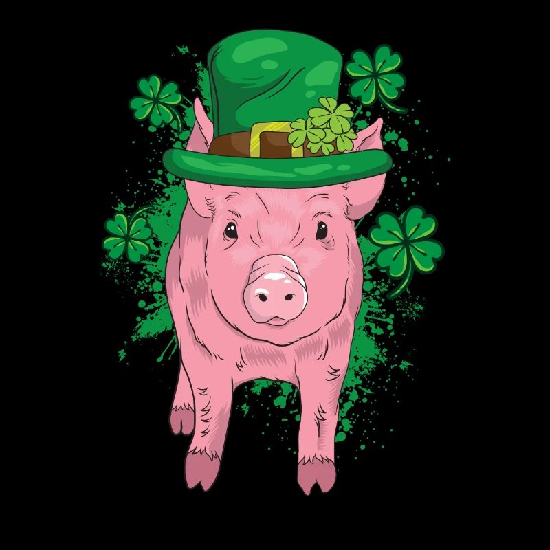 Trèfle Cochon chanceux