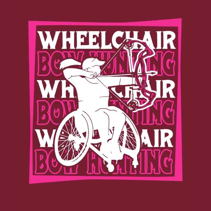 Bogenjagd Bogenjäger Rollstuhl