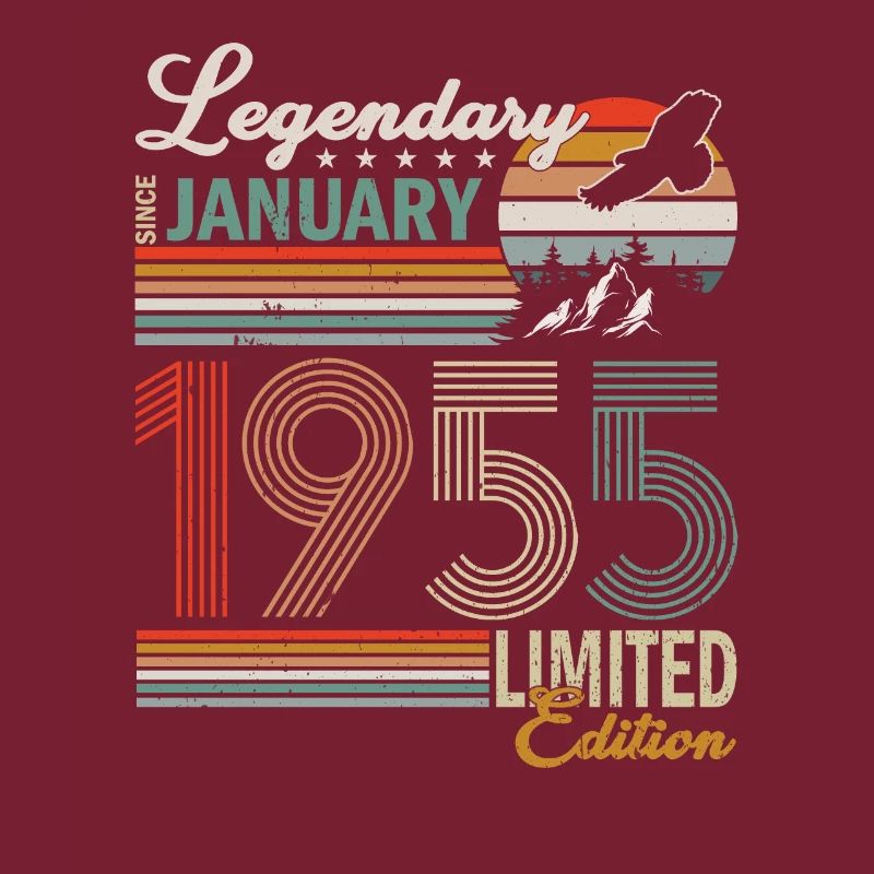 Januar 1955 - Geburtstag im Januar
