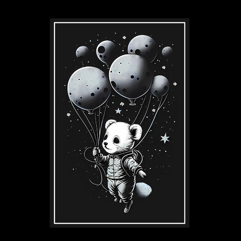Hamster souris astronaute de l’espace planète astronaute