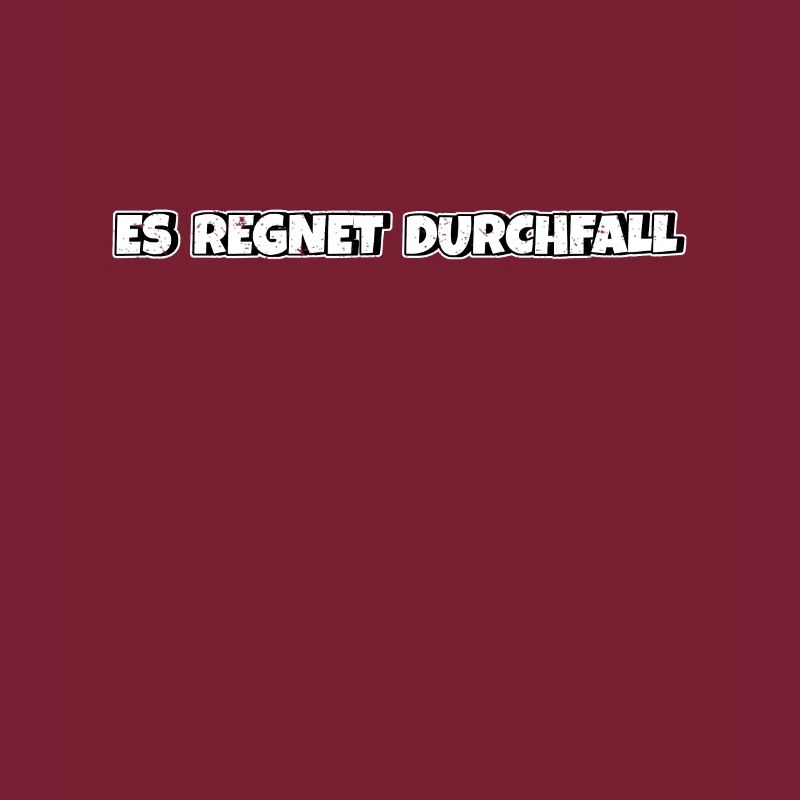 Es regnet Durchfall