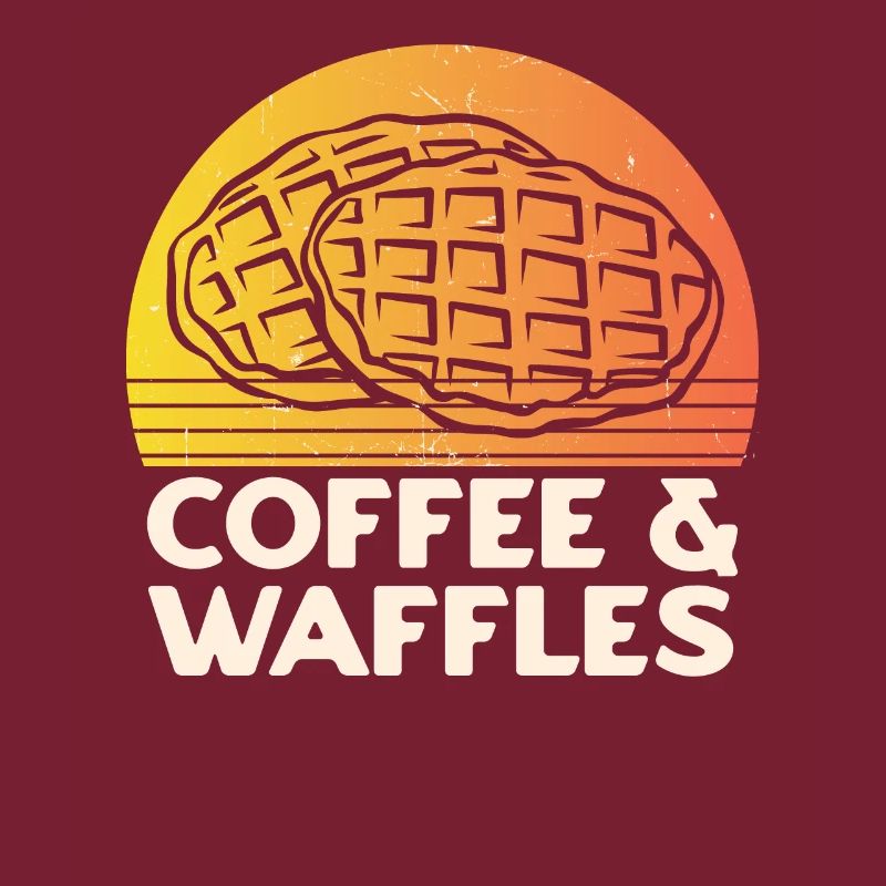 Coffee waffles