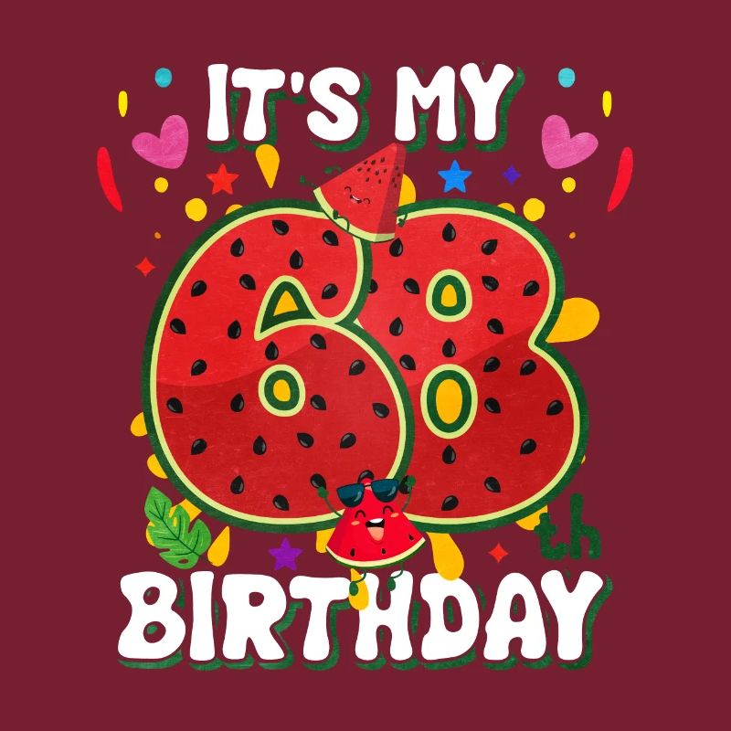 68th Birthday Watermelon